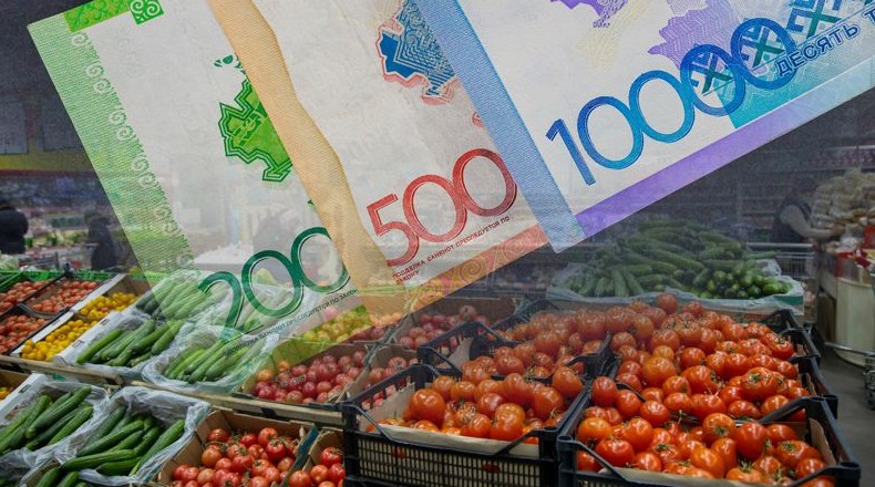 Инфляция в Казахстане: цены на социально значимые продукты за год выросли на 9,3% - «Экономика»